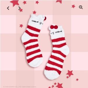 COPY - Hello Kitty Sole Soft Infused Cozy Socks Aloe & Bulgarian Rose New